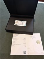 Pietra certificata Valle Gioielli in Diamante Diamante 0.06 Ct BLISTER 006 F IGI - BLISTER 006 F IGI